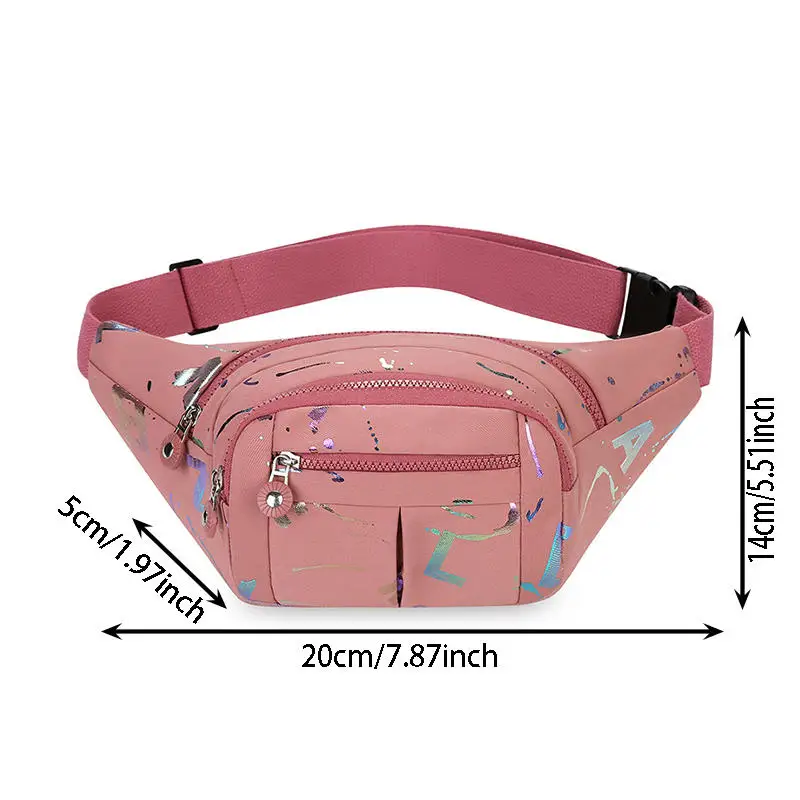 Outdoor Running Chest Bag Women's Sport Waist Bags