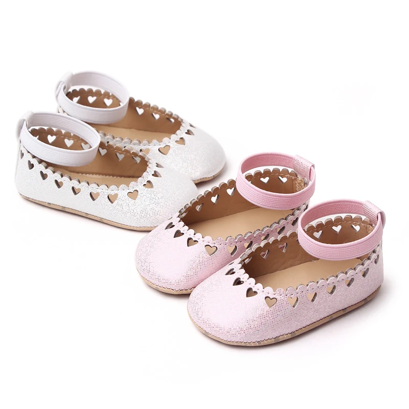 Baby Spring Summer and Autumn Cute Hollow Walking Shoes for Toddler Girl Beautiful Sneaker for 0-9-18 Month BJZ3027
