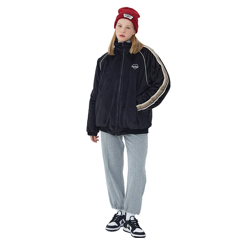 Winter Parkas For Women Autumn 2022 New Korean Fashion Oversized Coats Plaid Puffer Jacket Thicken Warm BF Outerwear