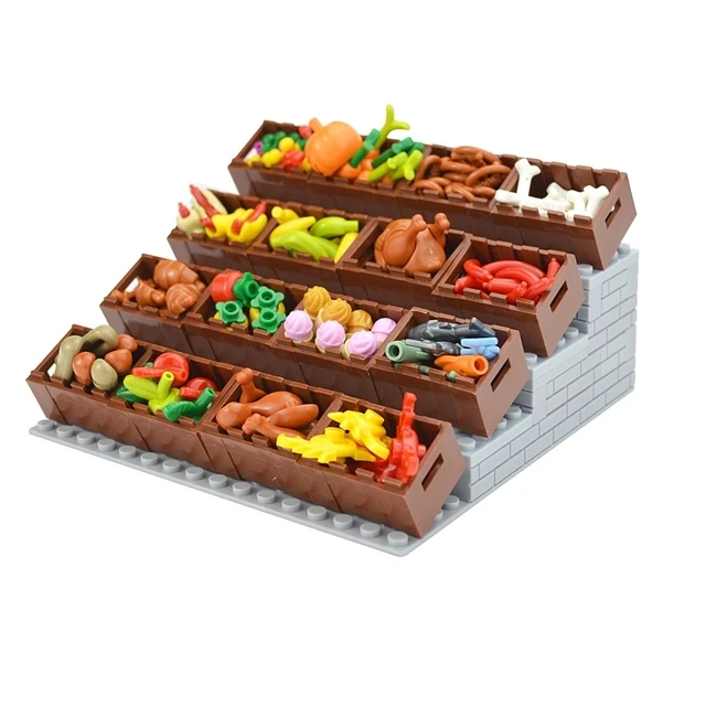 Gold Box Cityscape Building Blocks Kit - Creative DIY Educational Toy Set