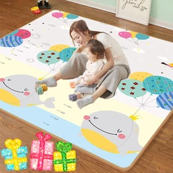 Play Mat for Children Thicken 1cm/0.5cm XPE Environmentally Friendly Waterproof and Non-slip Baby Crawling Safety Mat Rug Toys
