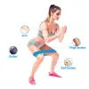 5Pcs/Set High Elastic Crossfit Resistance Bands Yoga Latex Rings Fitness Squat O-Ring Bodybuilding Workout Loops Gym Equipment 2
