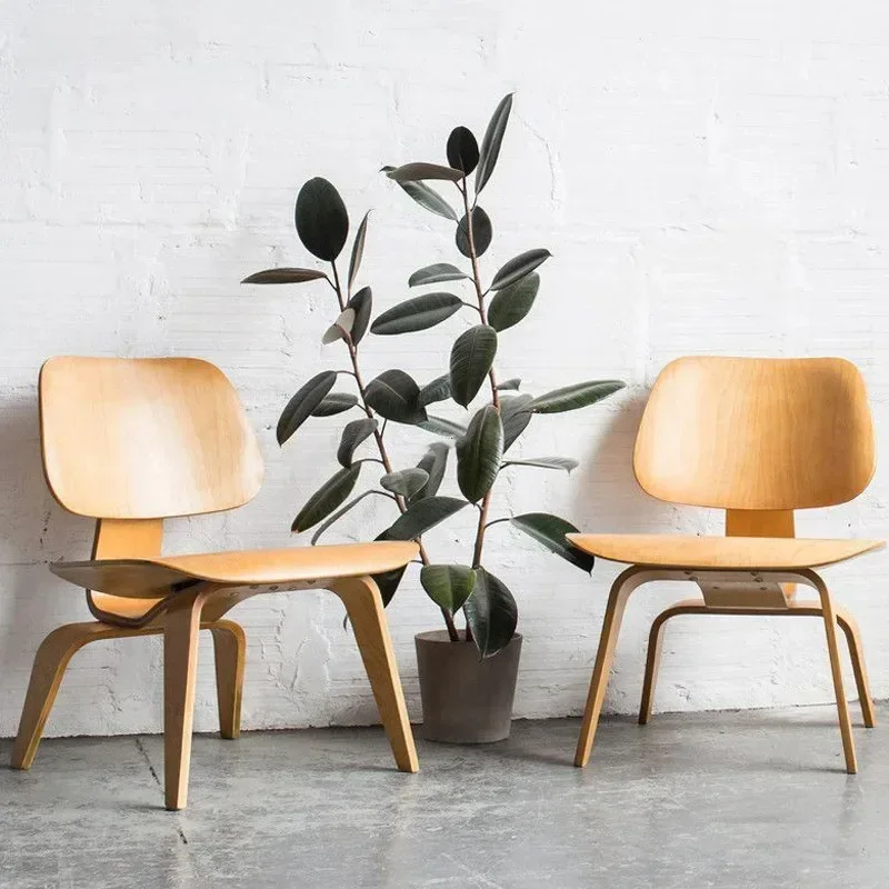 Walnut Shell Chair Replica for Home Living Room and Office