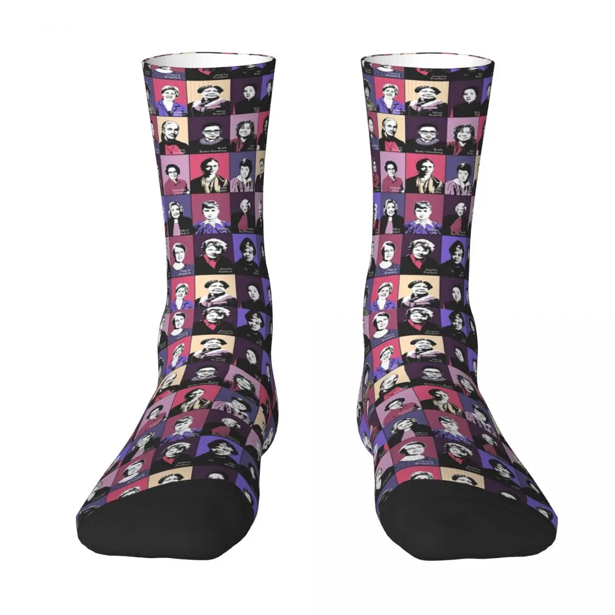 Feminist Icons, Role Models Adult Socks,Unisex socks,men Socks women Socks