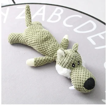 Plush Squeaky Dog Toy 1
