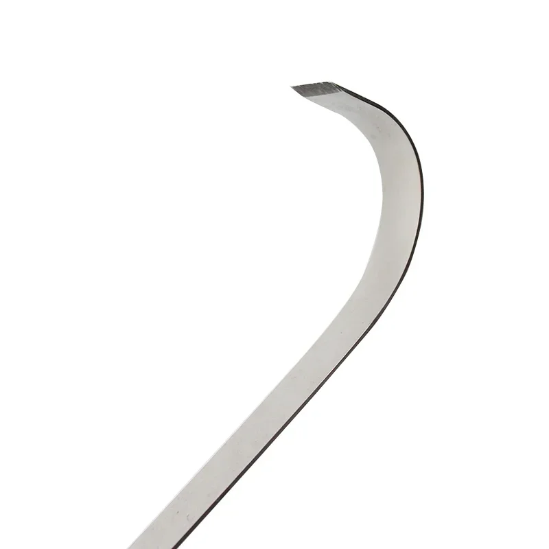 Stainless Steel Ceramic Trimming Tool Curved Skip Knife Sharp Blade DIY Rough Wooden Handle Texture Carving Pottery Clay Tools polymer clay tools,pottery tools,clay sculpting tools,pottery sculpting tools,clay craft tool
