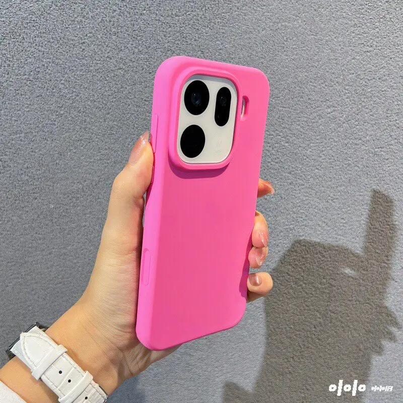 Fashionable Skin-friendly Liquid Silicone Shockproof Case - Anti-drop Cover