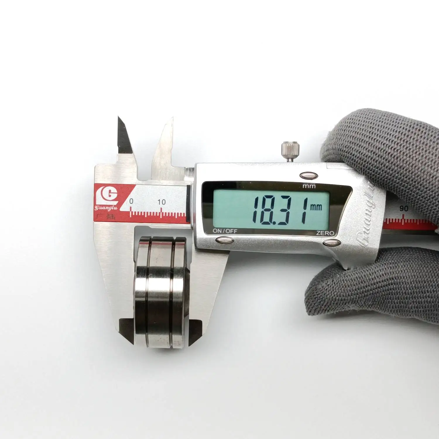 37x10x18.3mm Roller V U Knurled Groove Laser Mig Aluminium Steel Flux Cored Wire Feed Feeder Motor Welder 63SSJ20 WF007 WF-007