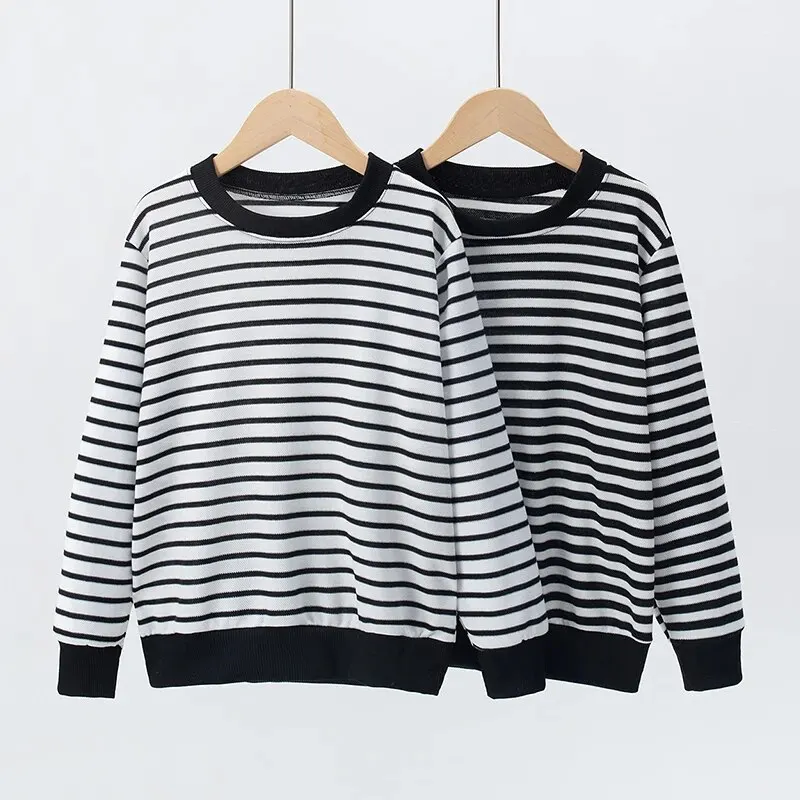 NATALIA-LS-BLOUSE-KIDS - DUSTY MULTICOLOR STRIPE
