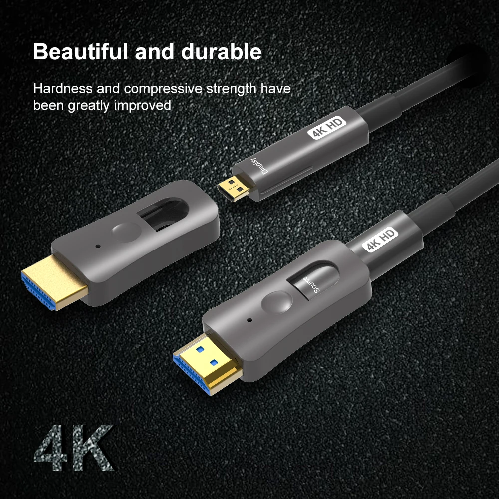 4K HDMI ȣȯ  ̺ HDMI 2.0 ̺, 8K 60Hz 4K 60Hz 48Gbps 2K 144Hz HDR EARC 3D HDCP ǻ TV ڽ 10m 20m