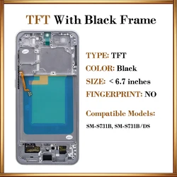 Enhanced AMOLED Display Touch Screen Digitizer Replacement (TFT With Frame)
