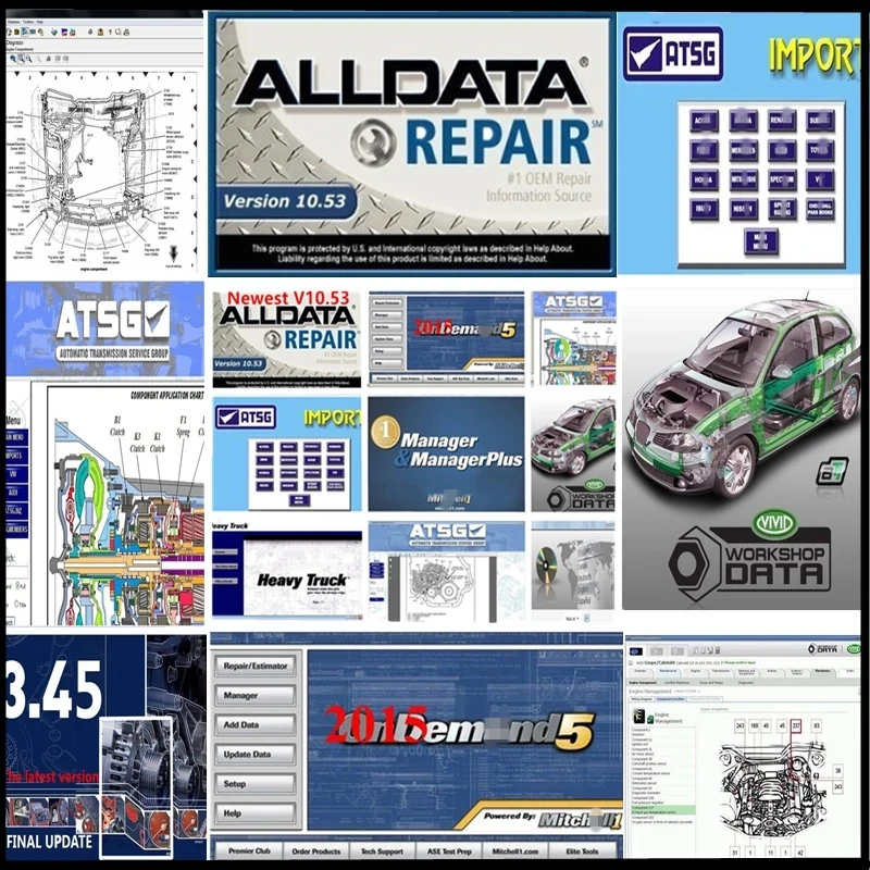 2022-Hot-Alldata-Auto-Repair-Software-10-53v-Vivid-Workshop-Data ...