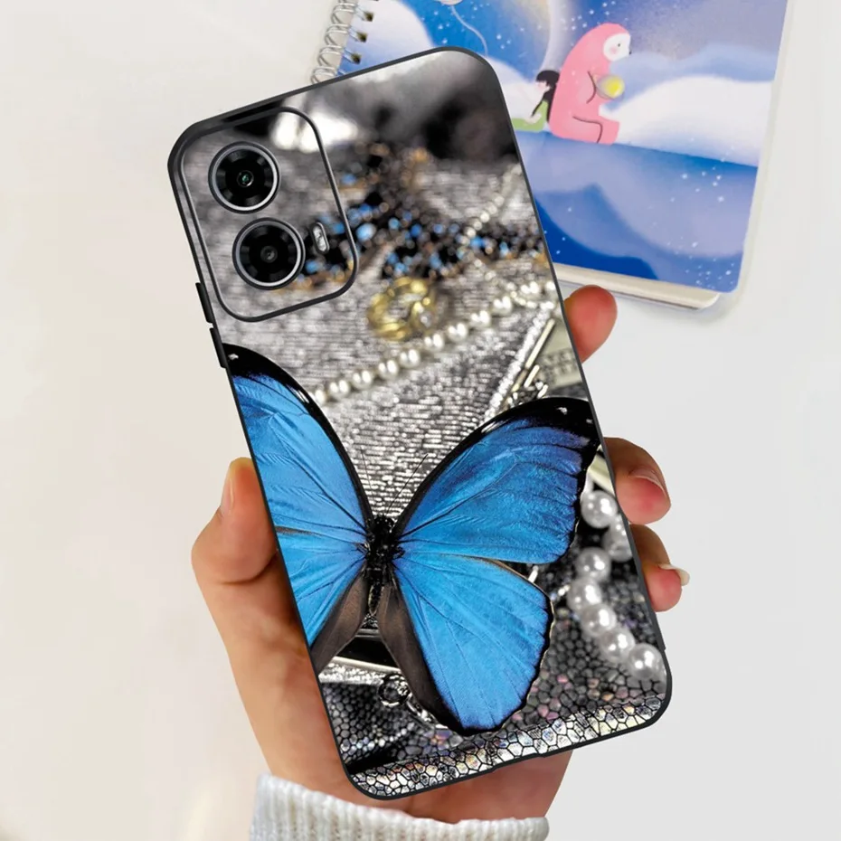 Cute Love Pattern Soft Silicone Phone Case - Stylish & Durable Back Cover
