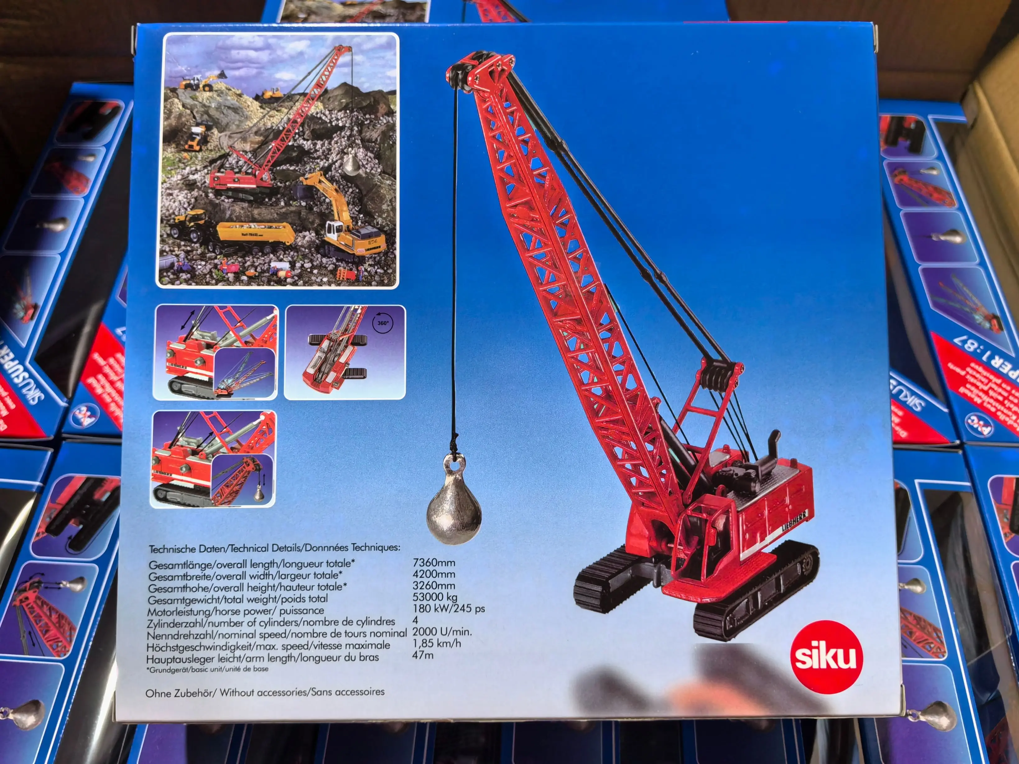 Рисунок 3 - Башенный кабельный кран 1:87 Инженерная