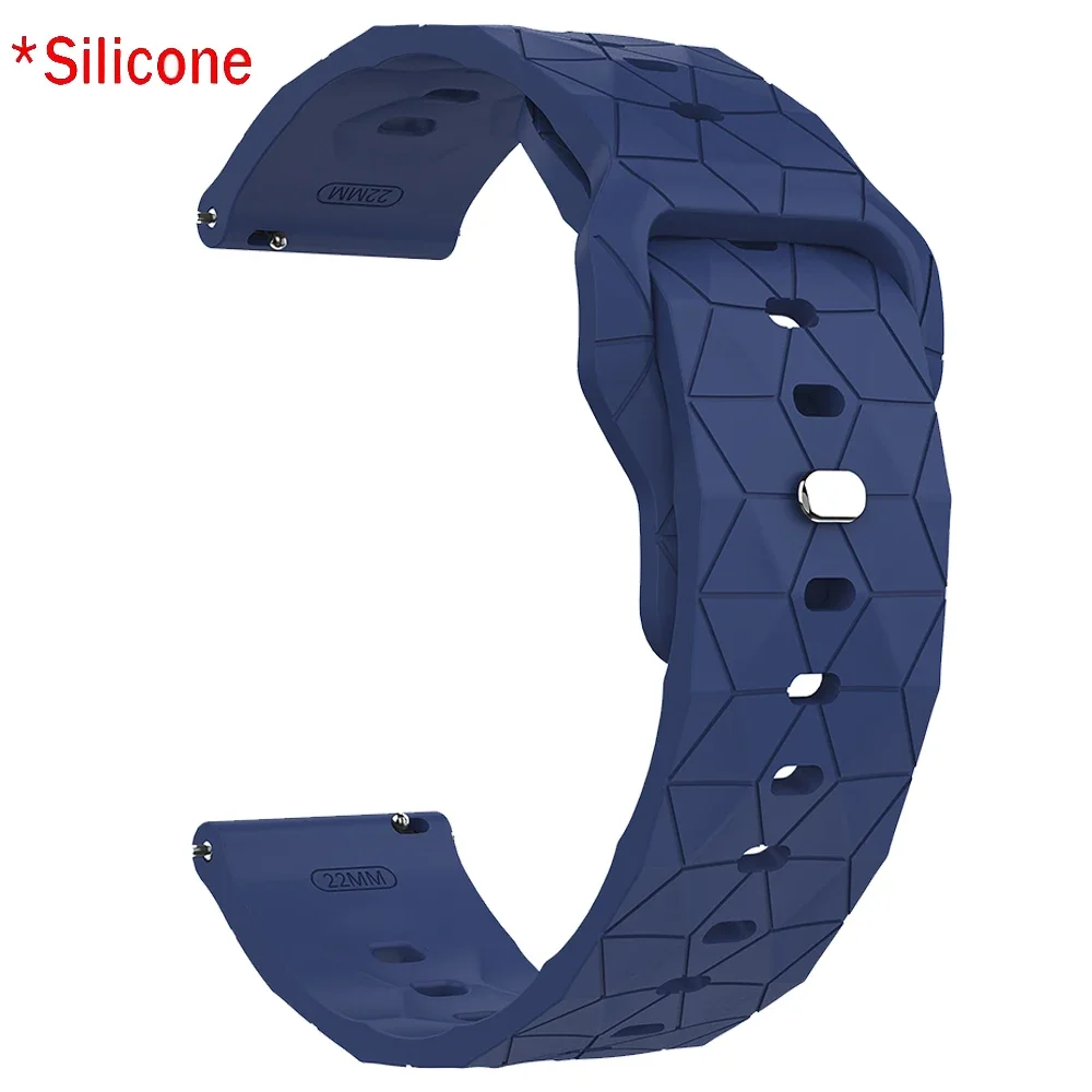 Silicone Sport Wristband - 22mm Premium Strap Replacement