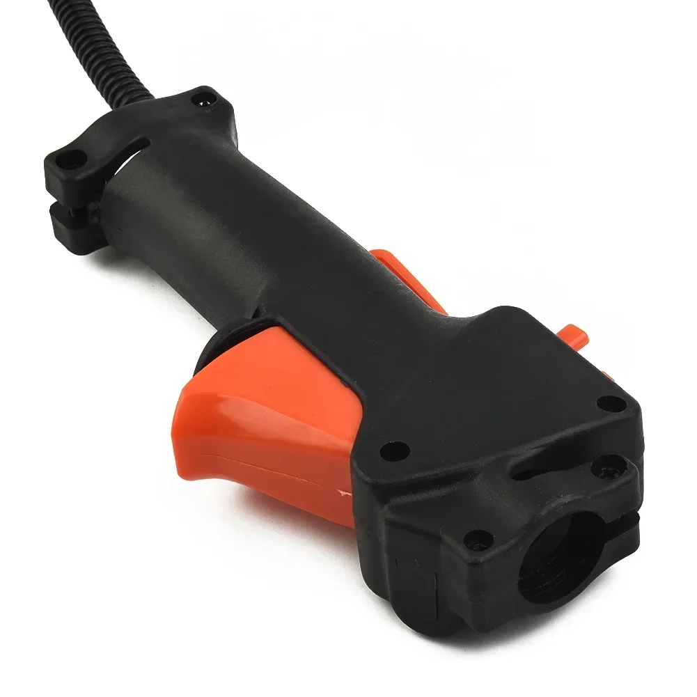 Replacement Throttle Cable Handle Trigger Switch Orange for Multi Tool Brush Cutter with 26mm Pipe (Includes 1 Switch)