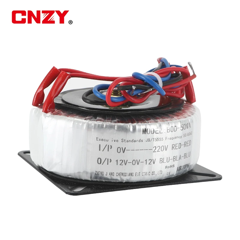 30VA pure copper toroidal audio transformer input 220/230 output 12V--0--12V 15V--0--15V 24V-0-24V 30V-0-30V for preamplifier power transformer