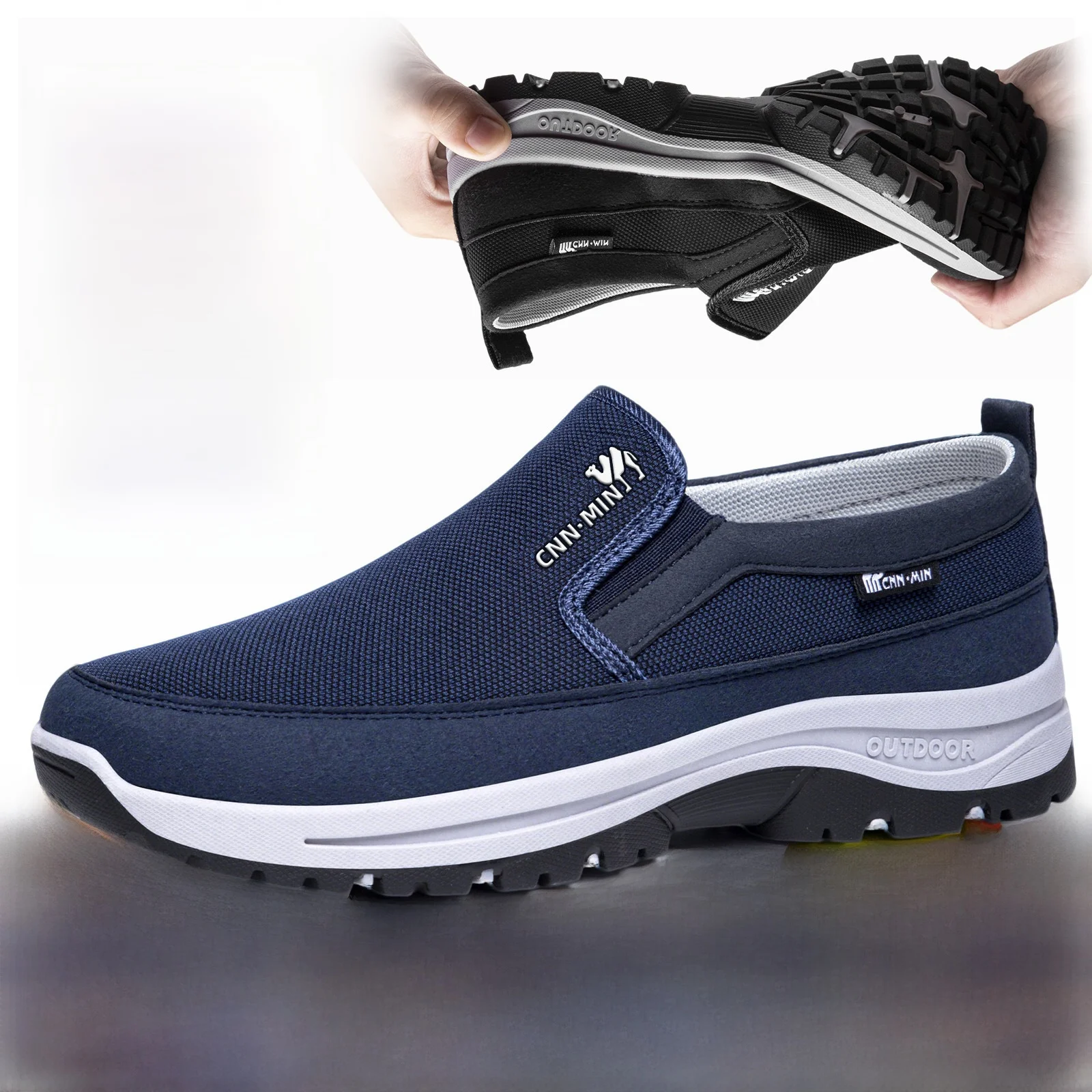 Unisex Comfortable Soft Bottom Casual Canvas Shoes Easy to Wear Versatile Cloth Shoes for Men And Women Breathable Slip-On Sn... 3