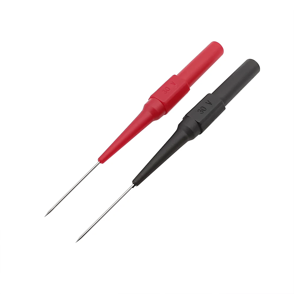 2/10Pcs Insulation Piercing Needle Non-destructive Digital Multimeter Test Probes Measuring Device 30V Automotive Locksmith Tool