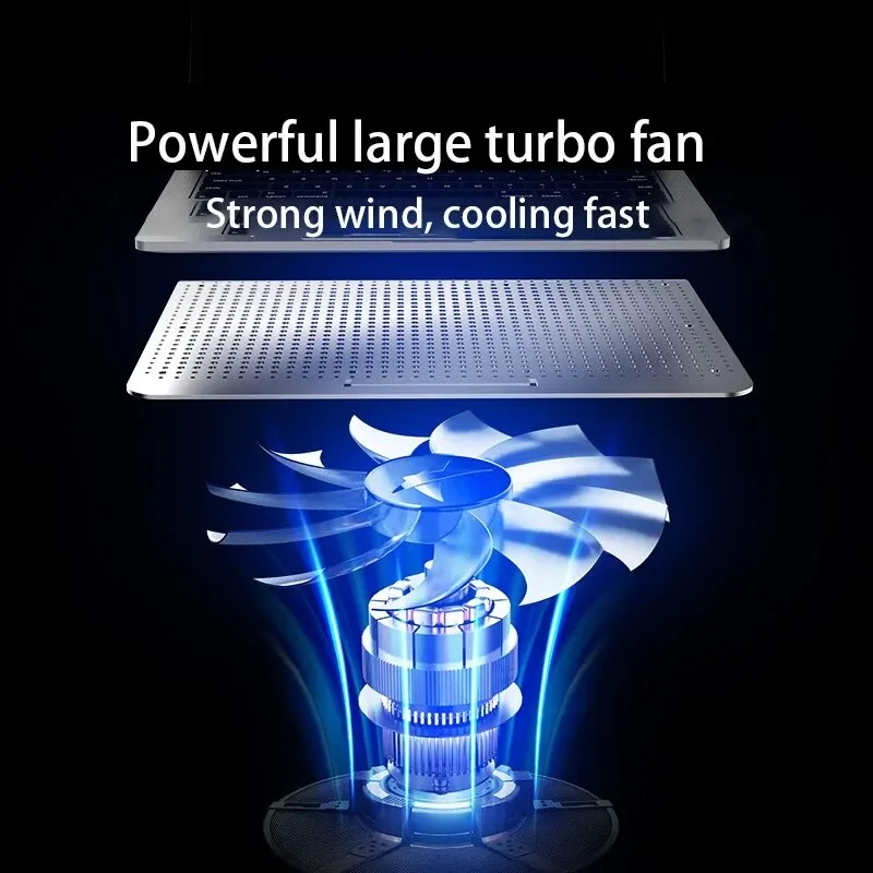 Laptop Fan Laptop Fan Stand Laptop Cooling Pad Laptop Stand ICE COOREL Notebook Radiator 2 USB Ports 11-19 Inch for Gaming