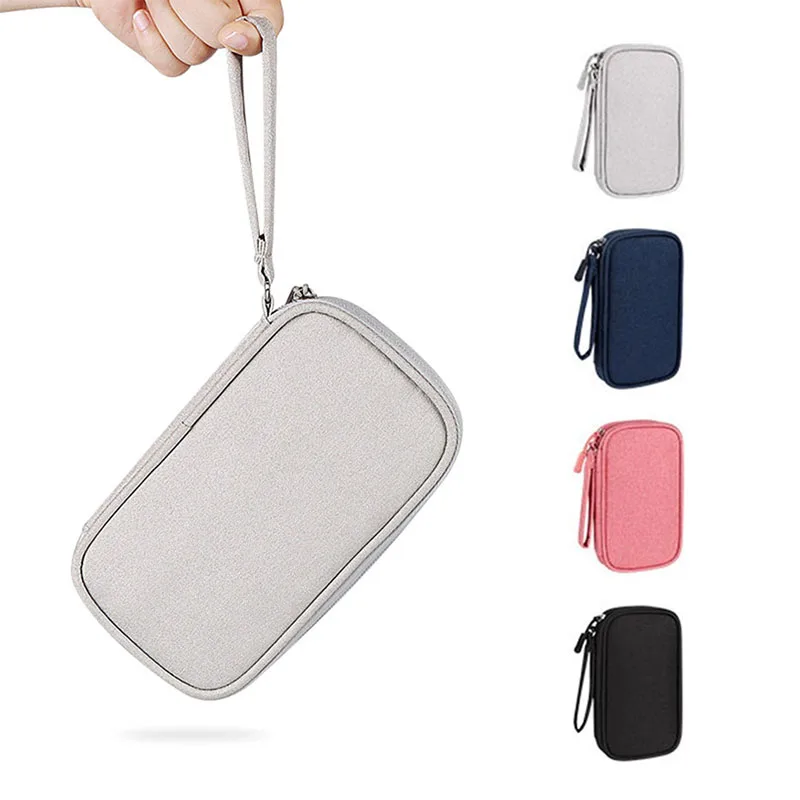 

Wire Bag Travel Portable Digital Product Storage USB Data Cable Organizer Headset Cable Bag Charging Treasure Box Bag