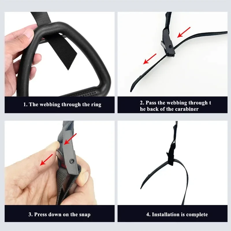 Gymnastic Rings Pull up Handle Rings with Adjustable Straps for Chlidren Adult Home Workouts Strength Training Fitness Equipment_voghion.com