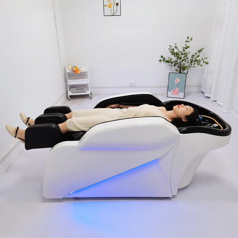 

Portable Hair Washing Station Chair Luxury Massage Salon Equipments Chair Ergonomics Krzeslo Szampon Salon Furniture MQ50XF