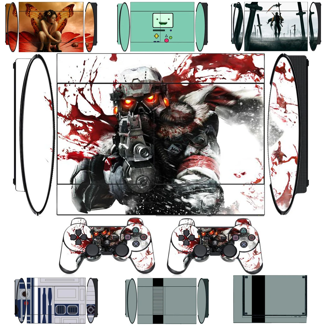 Skin sticker protector sony ps3 super slim super slim ps3