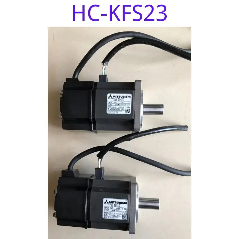 

Used servo motor HC-KFS23 function tested intact