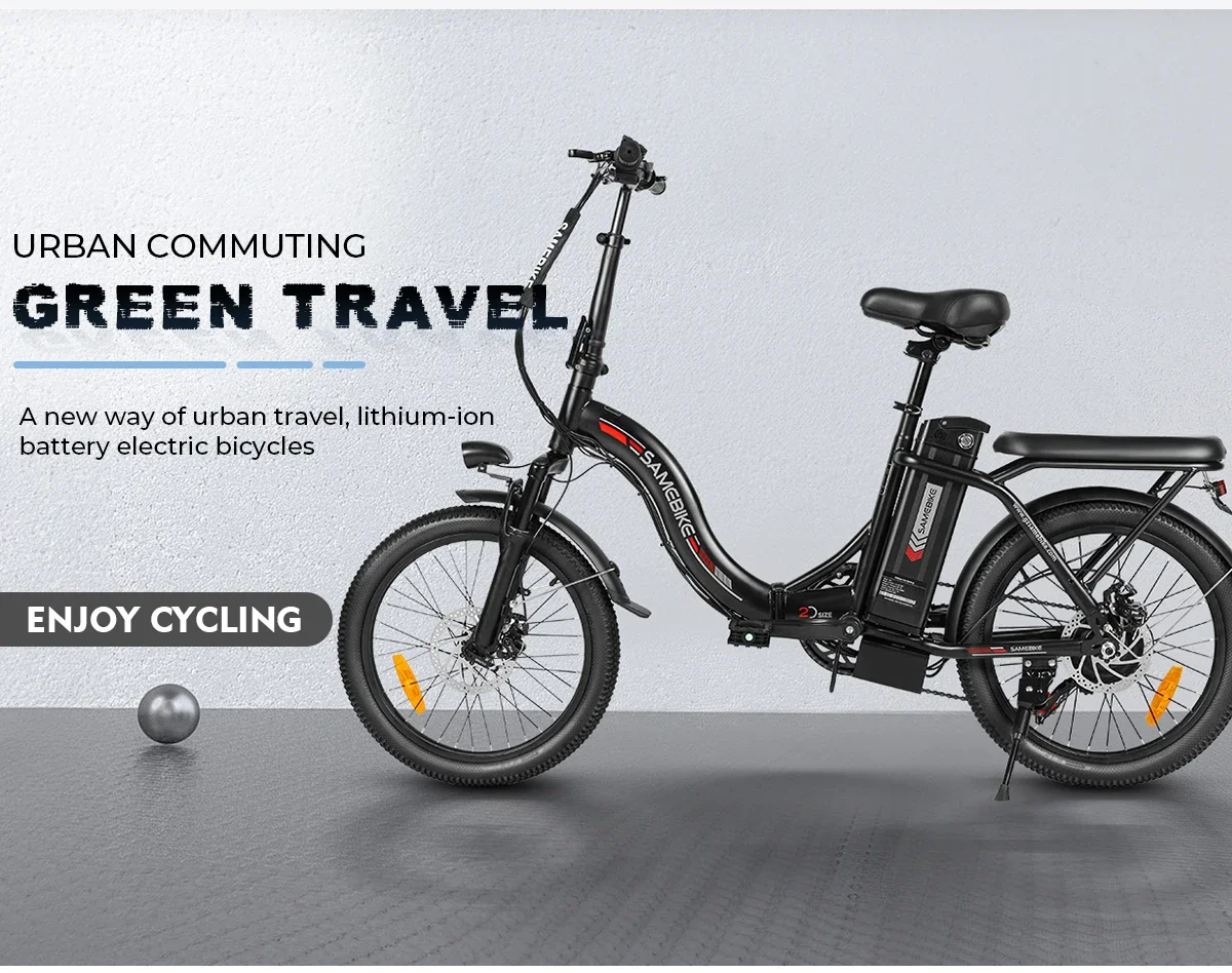 SAMEBIKE CY20 Electric Bicycle - View 2