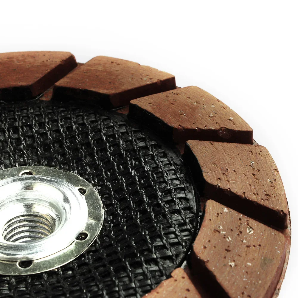 125mm Diamond Grinding Cup Wheel Ceramic Bond Dry Wet Use Concrete Edge Cup Polishing Wheel Scratches Removal Grinding Pads