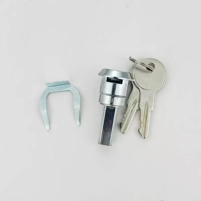 HX5F Heavy Duty Cabinet & Tool Box Locking System Steel Drawer Lock with Keys Drawer Lock Replacement Upgrades for Security