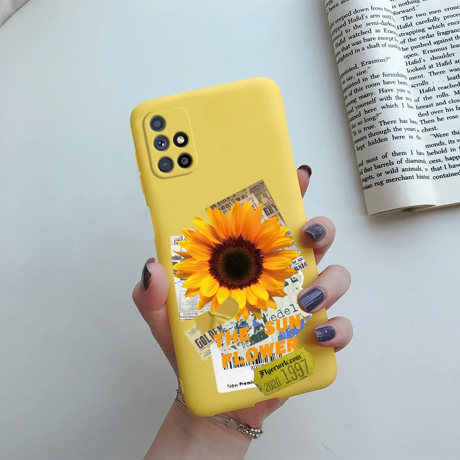 Cute Cat Cartoon Soft Touch Silicone Phone Case