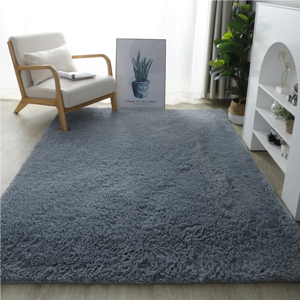 Indoor Decor Soft and Comfortable Plush Living/Bed/Baby/Study Room Carpet Floor Mats For Home Size：140cmx200cm