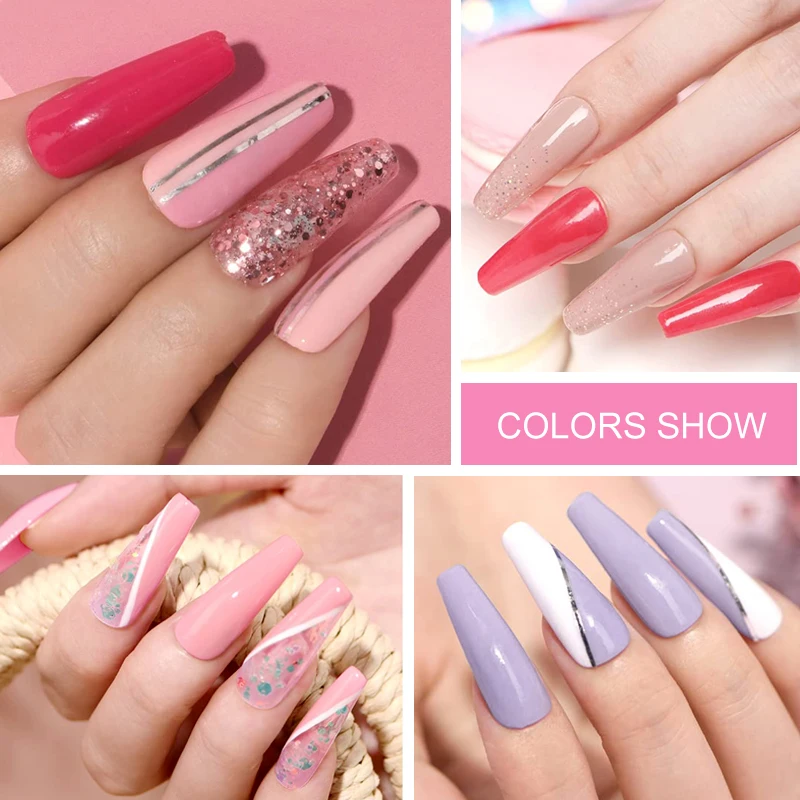 Dipping Powder Nail Art 10g Dipping Powder Pure Color Flash Nail Dust Decorative Resin Pigment Nail Art Needs Primer And Sealing Layer