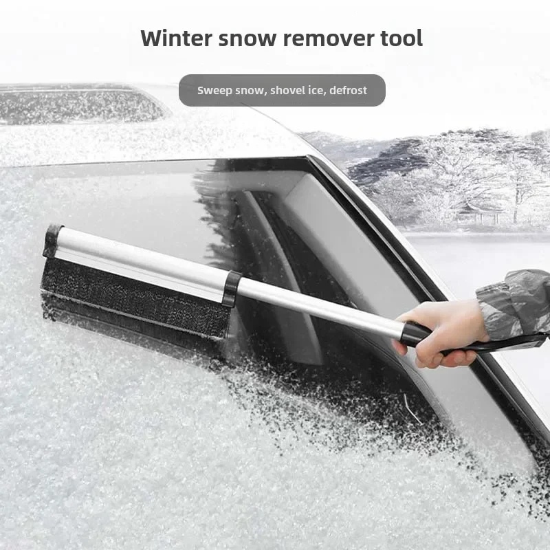 Ycandiee Car Snow Brush And Ice Scrapers For Car Windshield, Scratch Free Snow Brushs & Window Snow Scraper, Snow Removal Winter Car Accessories - View #3