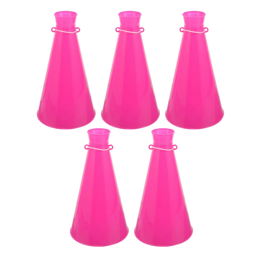5 Pcs Loudspeaker Kids Horn Toy Trumpet Game Cheering Toys Trumpets Plastic Party Favors