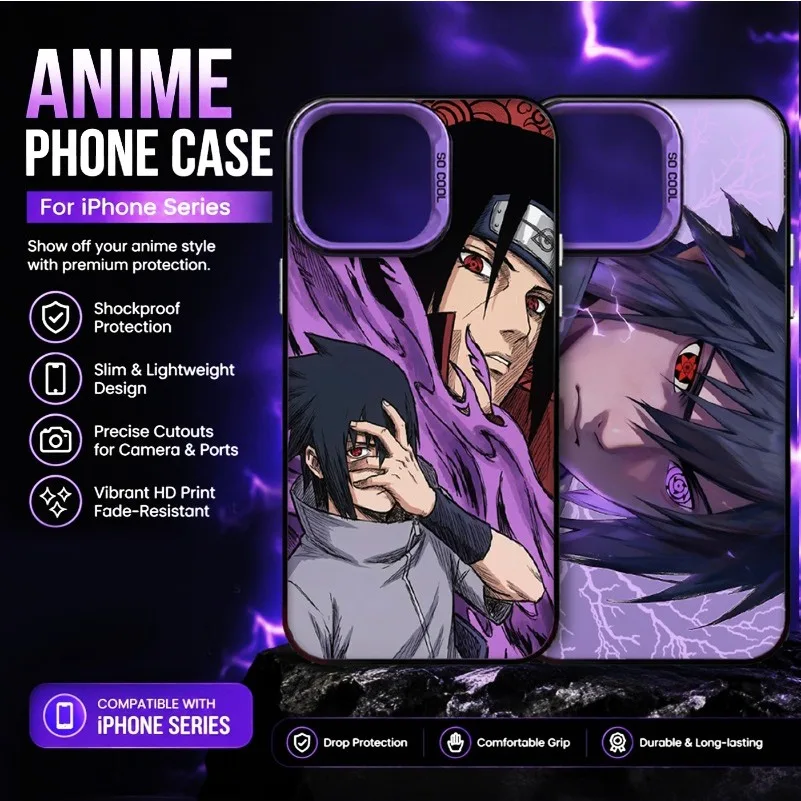 Uchiha Brothers Naruto & Itachi Cool Phone Case Cover
