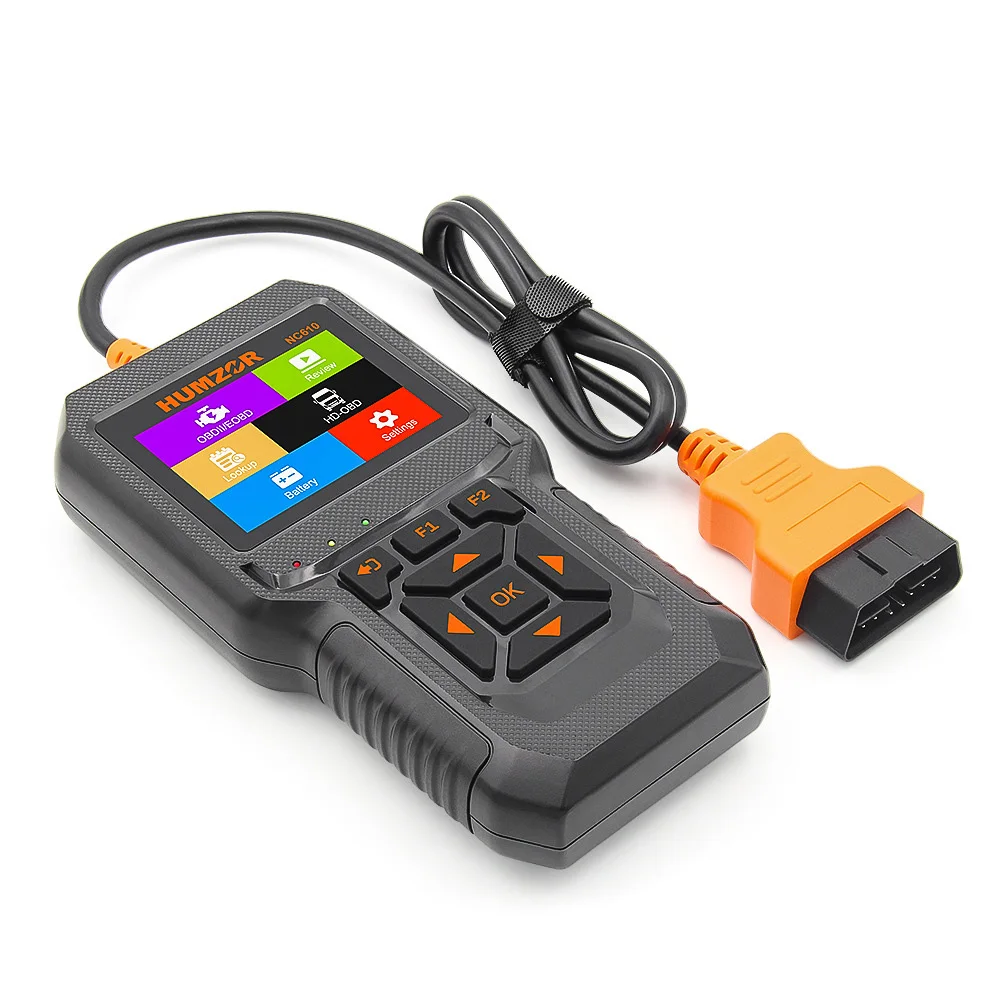 

NC610 HUMZOR NexzCheck 12V/24V Code Reader Car And Truck Auto Diagnostic Tools Vehicle Information Read Clear Codes data Stream