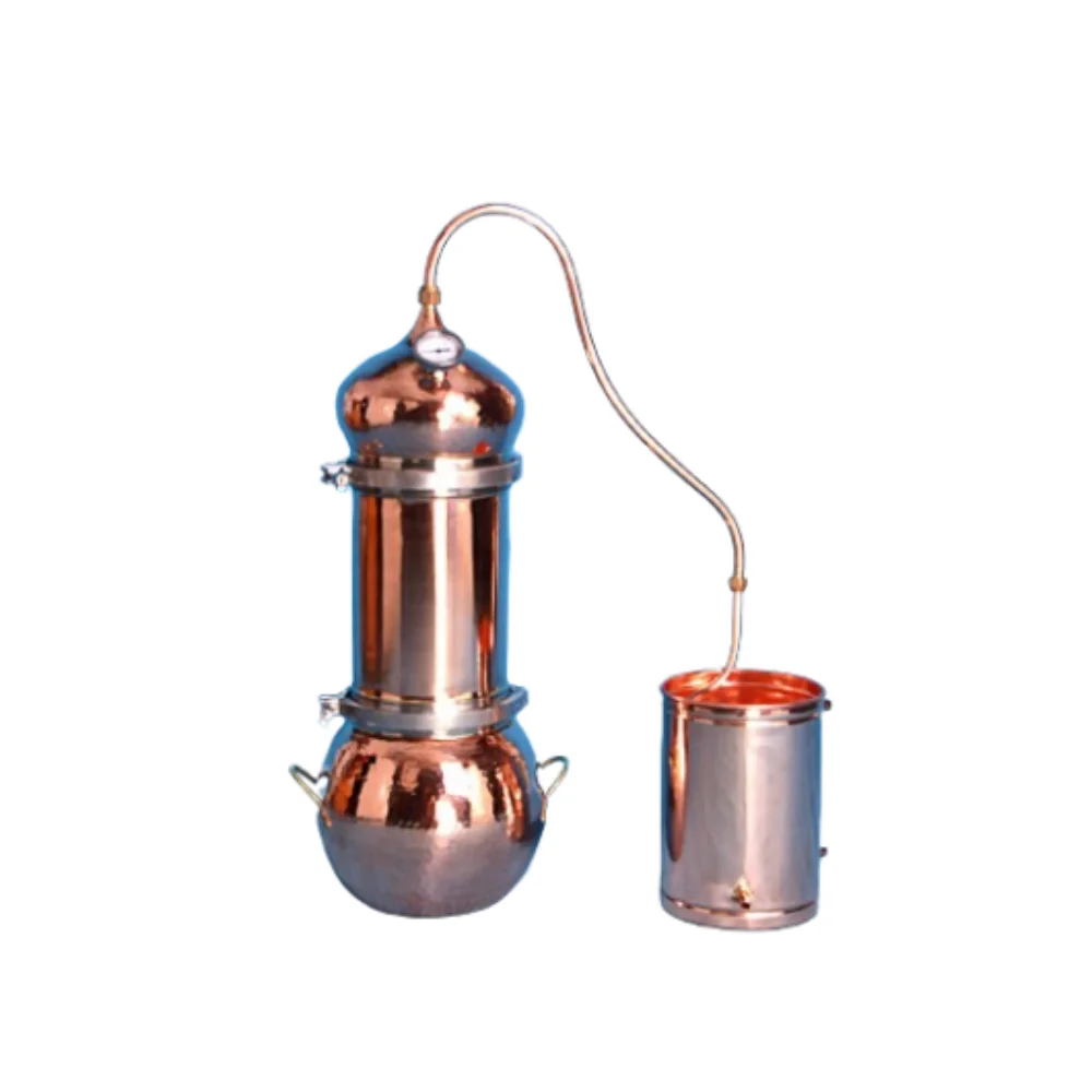 5L copper still, all copper pure dew machine, chuck still, distillation set, distiller