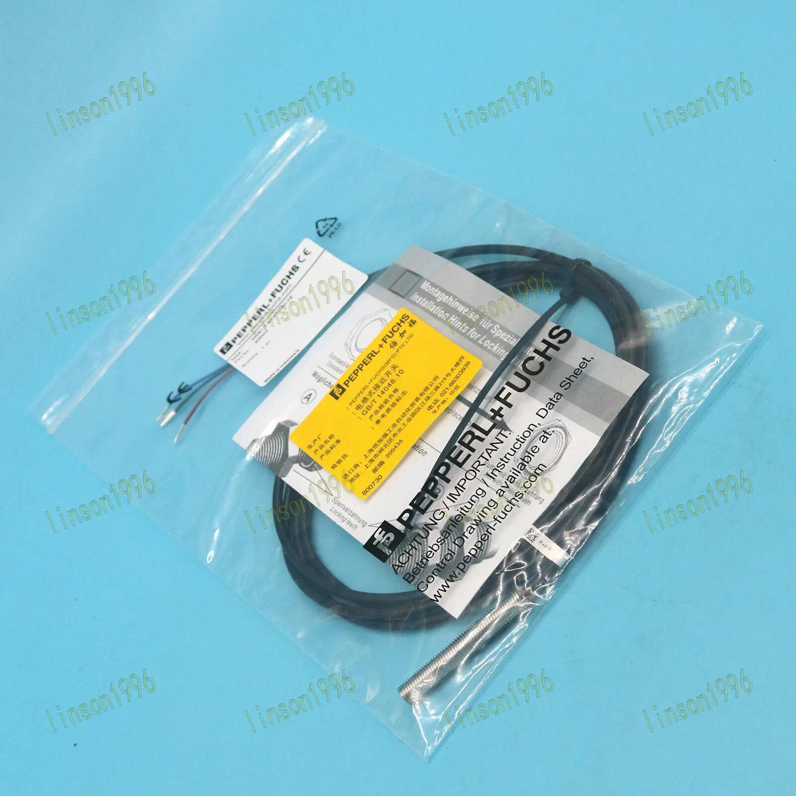 

1PC New Pepperl Fuchs Proximity Switch NMB1.5-8GM50-E0-FE Free Ship