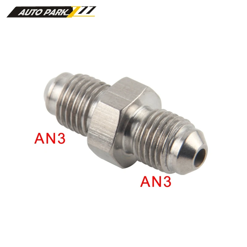 AN3 Motorcycle Hydraulic Brake Oil Hose Line Banjo Fitting m10x1 stainless Steel 10mm brake oil connector