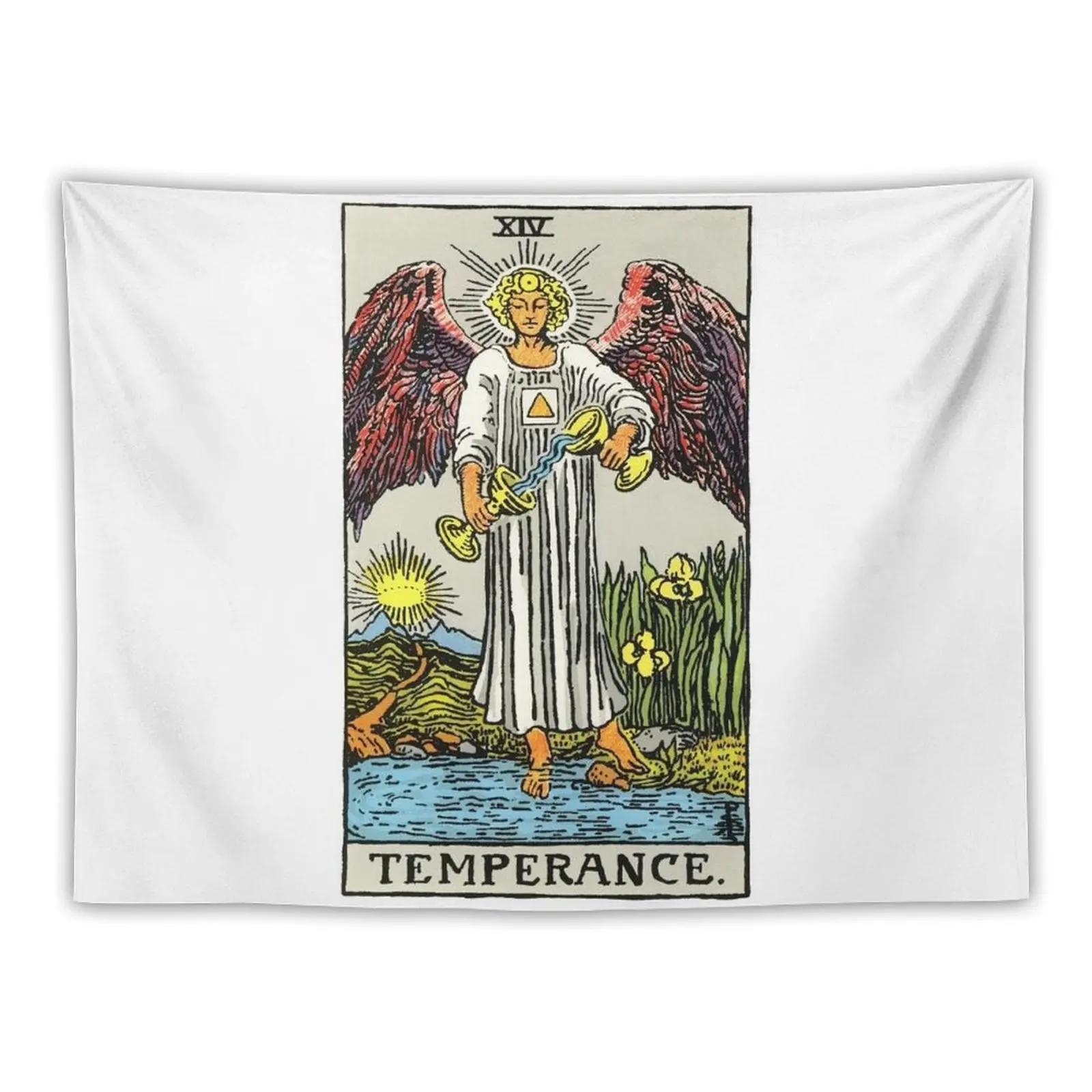 

TAROT: 14 - TEMPERANCE Tapestry Home And Comfort Decor Decoration For Bedroom Tapestry