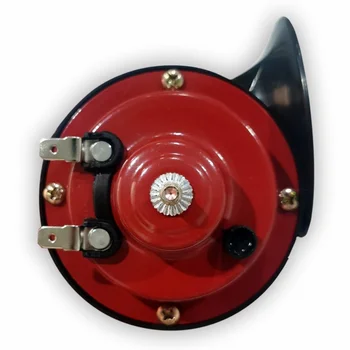 1PCS New Car Snail High pitched Horn Motorcycle Modification 12V High and Low Dual tone Horn Electric Horn 12V Universal 1