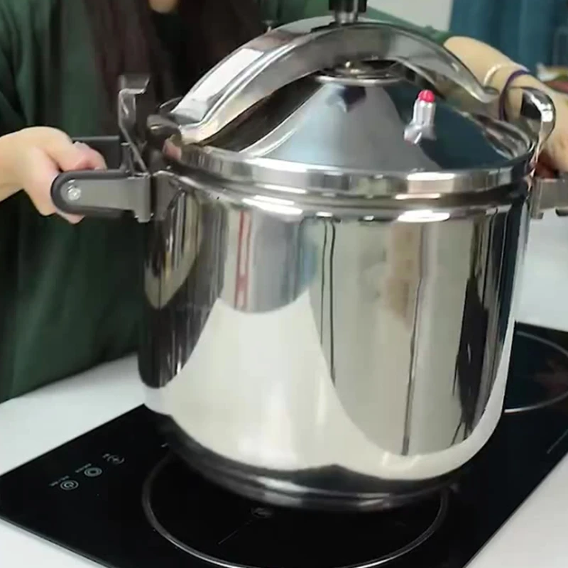 304 Stainless Steel Pressure Cooker Small Household Mini Explosion-proof Pressure Cooker Gas Induction Cooker Universal 3