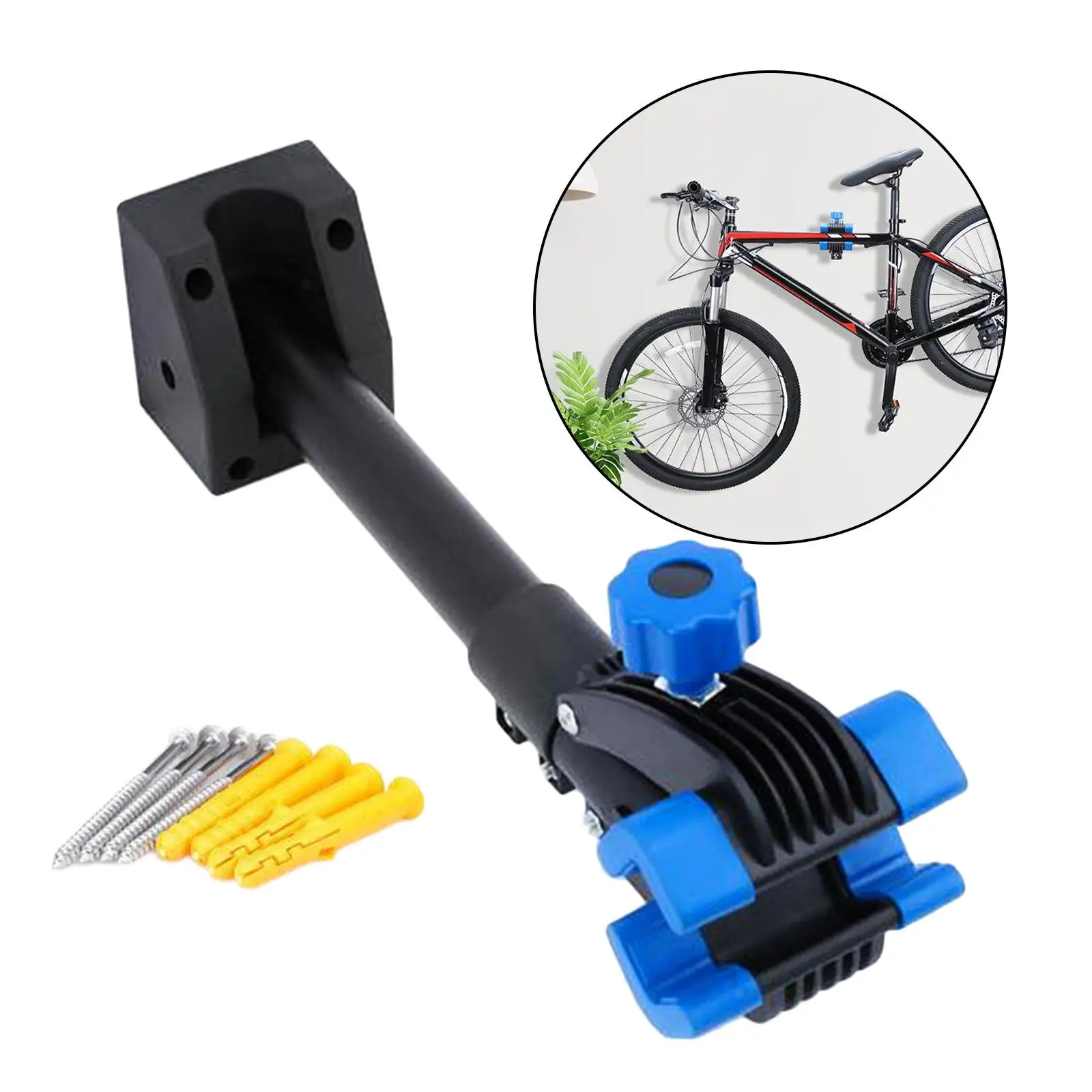 Bike Wall Mount Stand Clamp Garage Display Hanger Clip Hook Repair