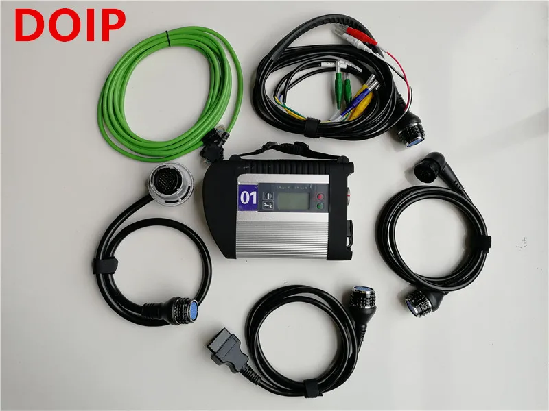 메르세데스 진단 스캐너용 노트북, 와이파이 MB 스타 C4 DOIP SD 연결 소프트웨어 SSD, V2023.9 in CF53