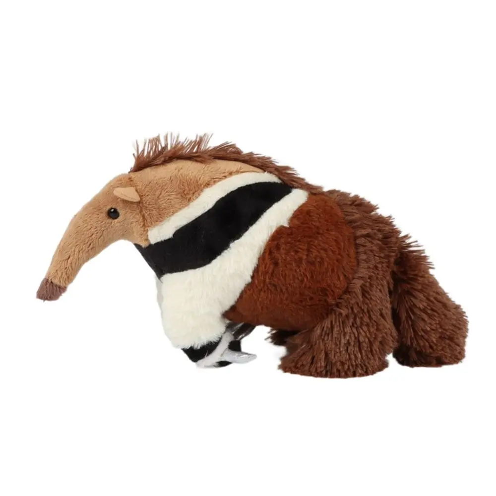 Cuddly Stuffed Animal Giant Anteater Doll High Fidelity Simulation Anteater Soft Cute Lifelike Tamandua Boys Girls