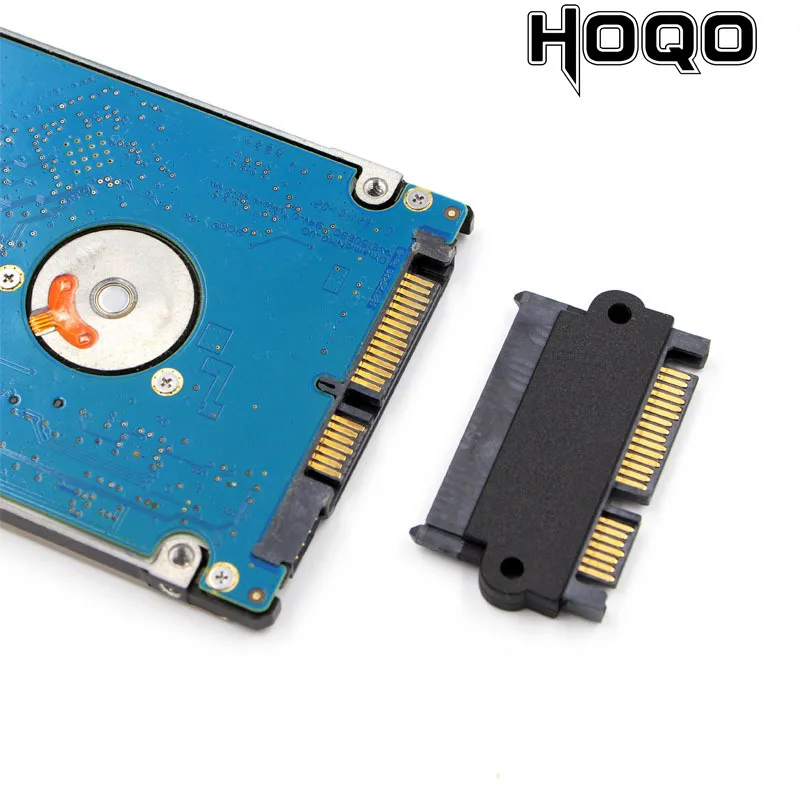 2.5inch HDD 7+15Pin SATA adapter Hard disk drive SATA male to male to female data power extension connector