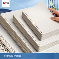 M&G A5 Notebooks Refills Checkered & Horizontal Line Notebook Inserts 60 Sheets 20 Holes 1 Piece 1